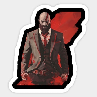 kratos Sticker